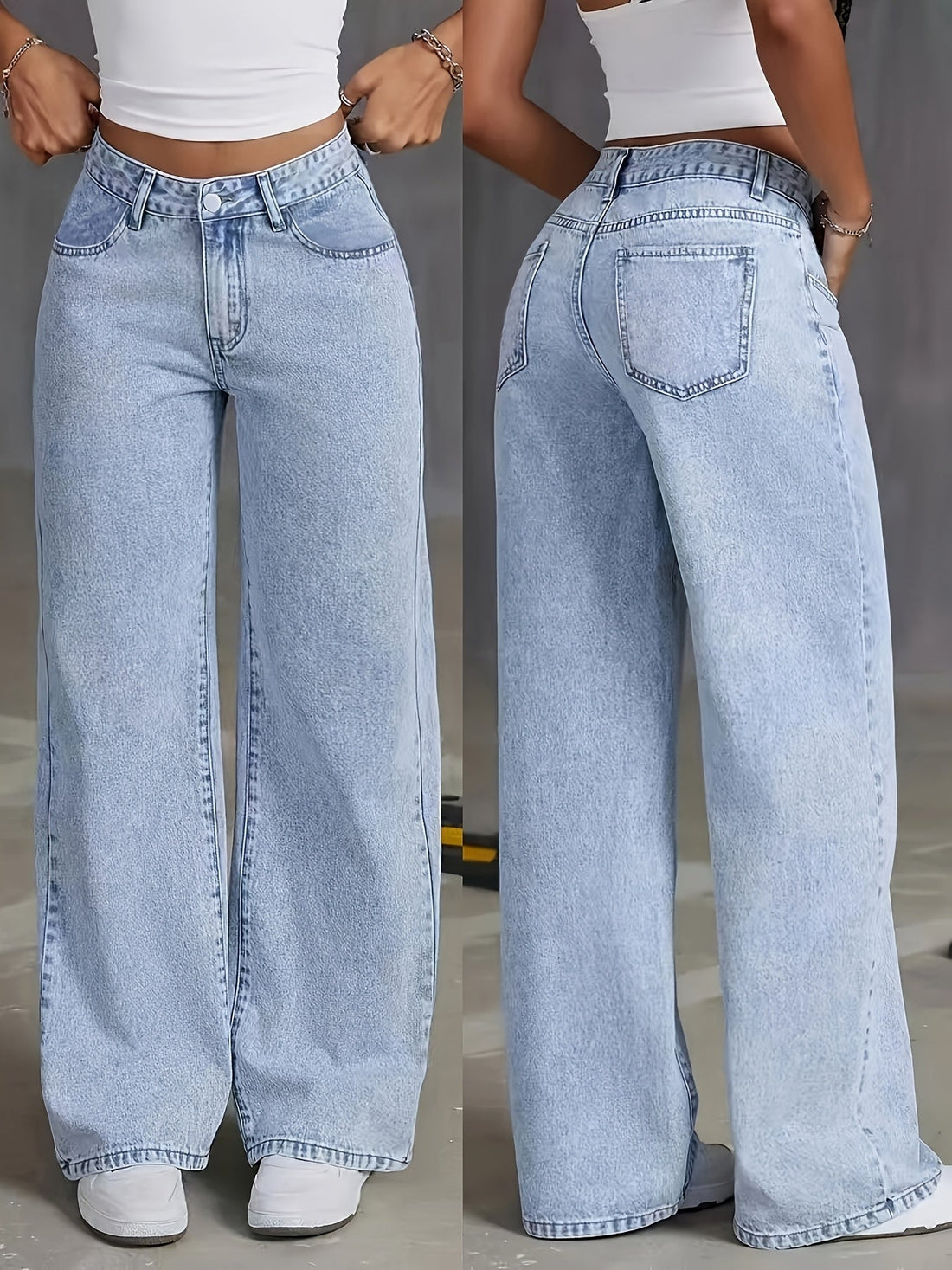 Mia | Trendy High-Waisted Denim
