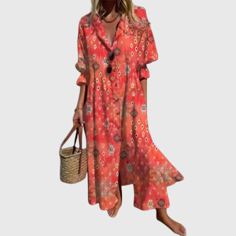 Isolde | Bohemian Maxi Dress