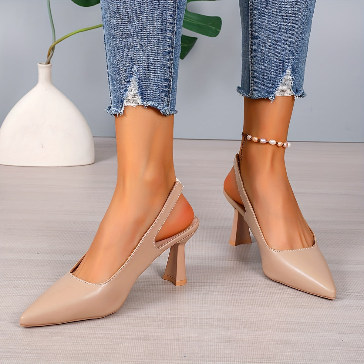 Celestine | Slingback Heels