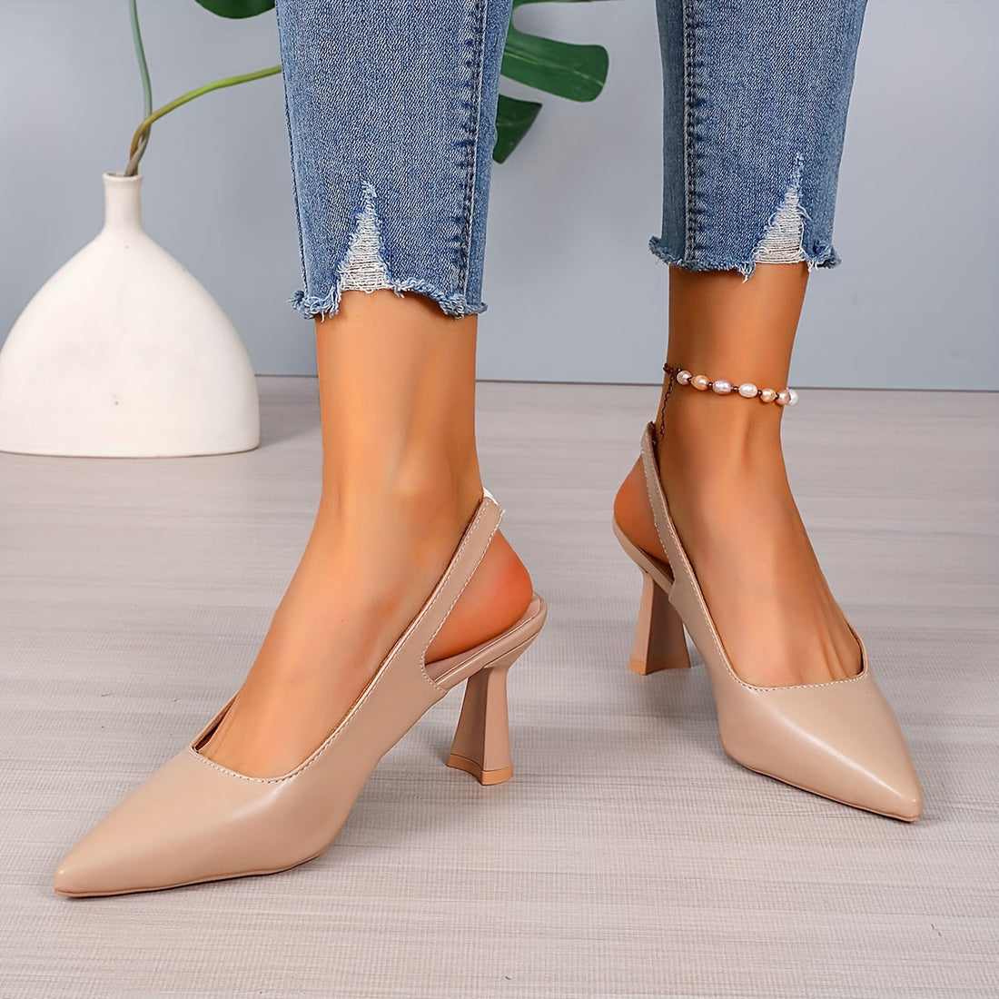 Celestine | Slingback Heels