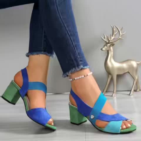Alora | Comfort Block Heels