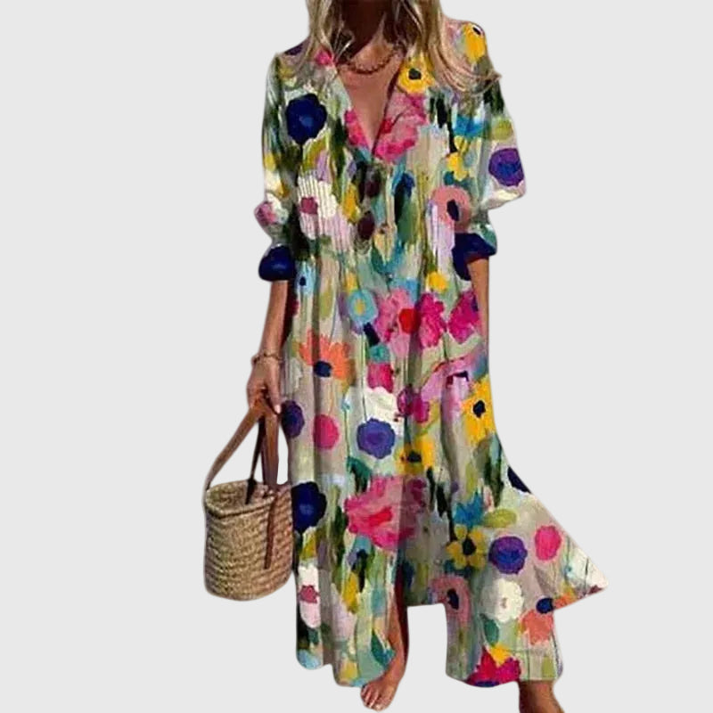 Isolde | Bohemian Maxi Dress