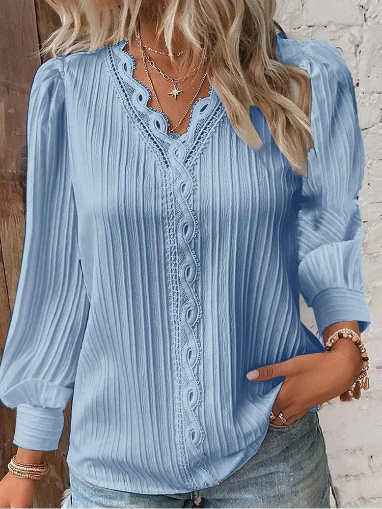 Renata | Classic Pleated Top