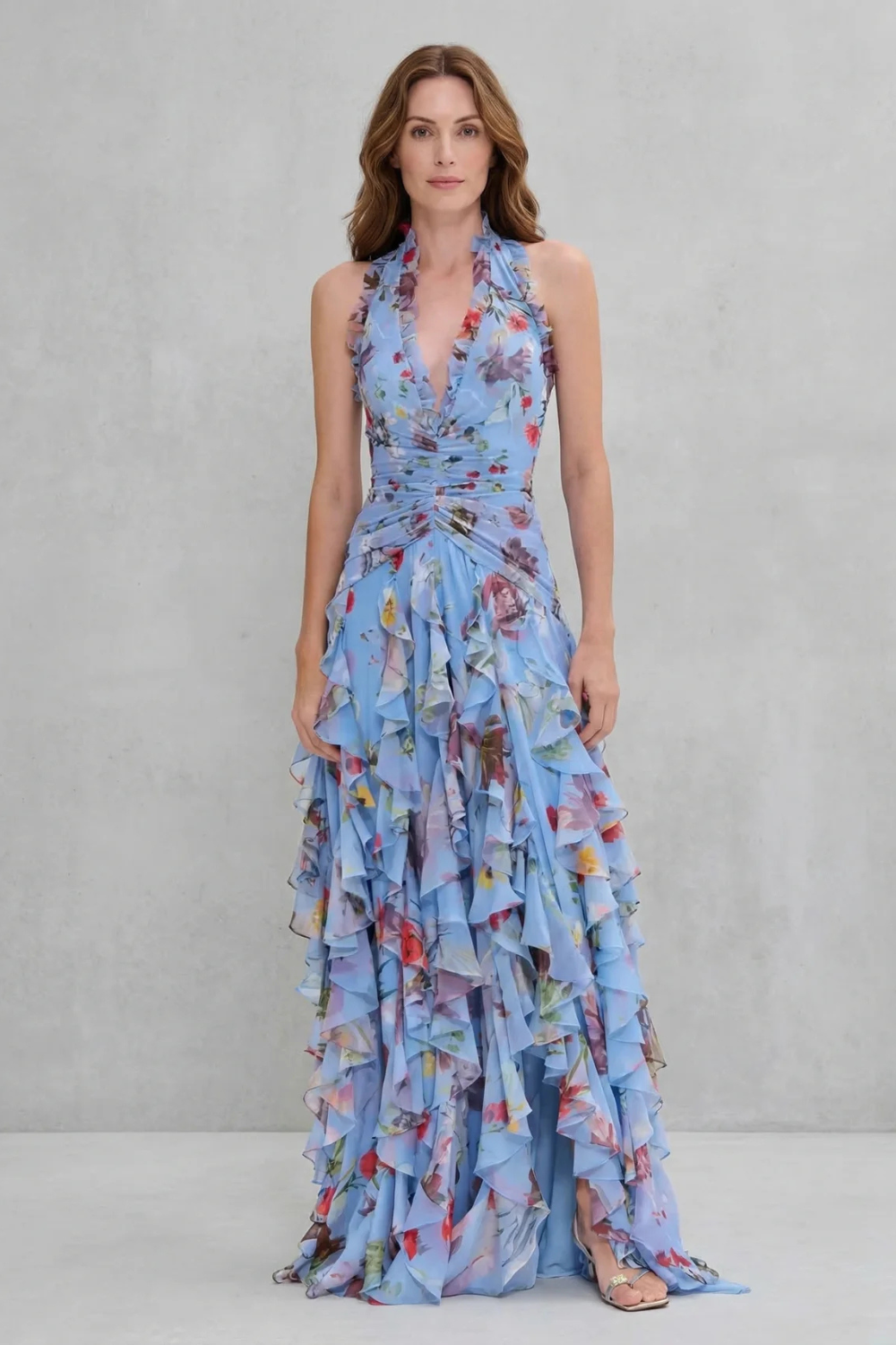 Mina | Blossom Halter Dress