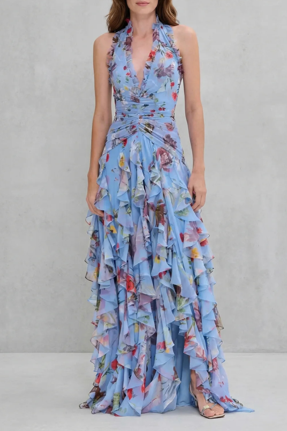 Mina | Blossom Halter Dress