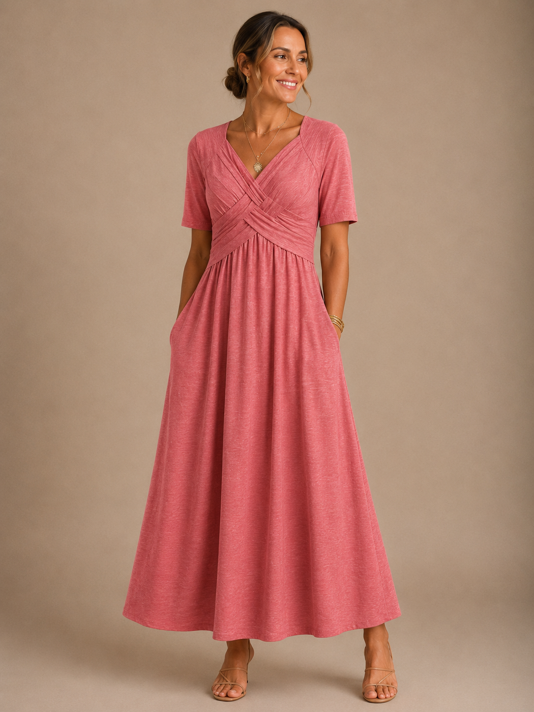 Gloria | Elegant Midi Dress
