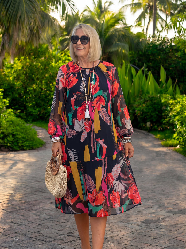 Sylvie | Floral Midi Dress