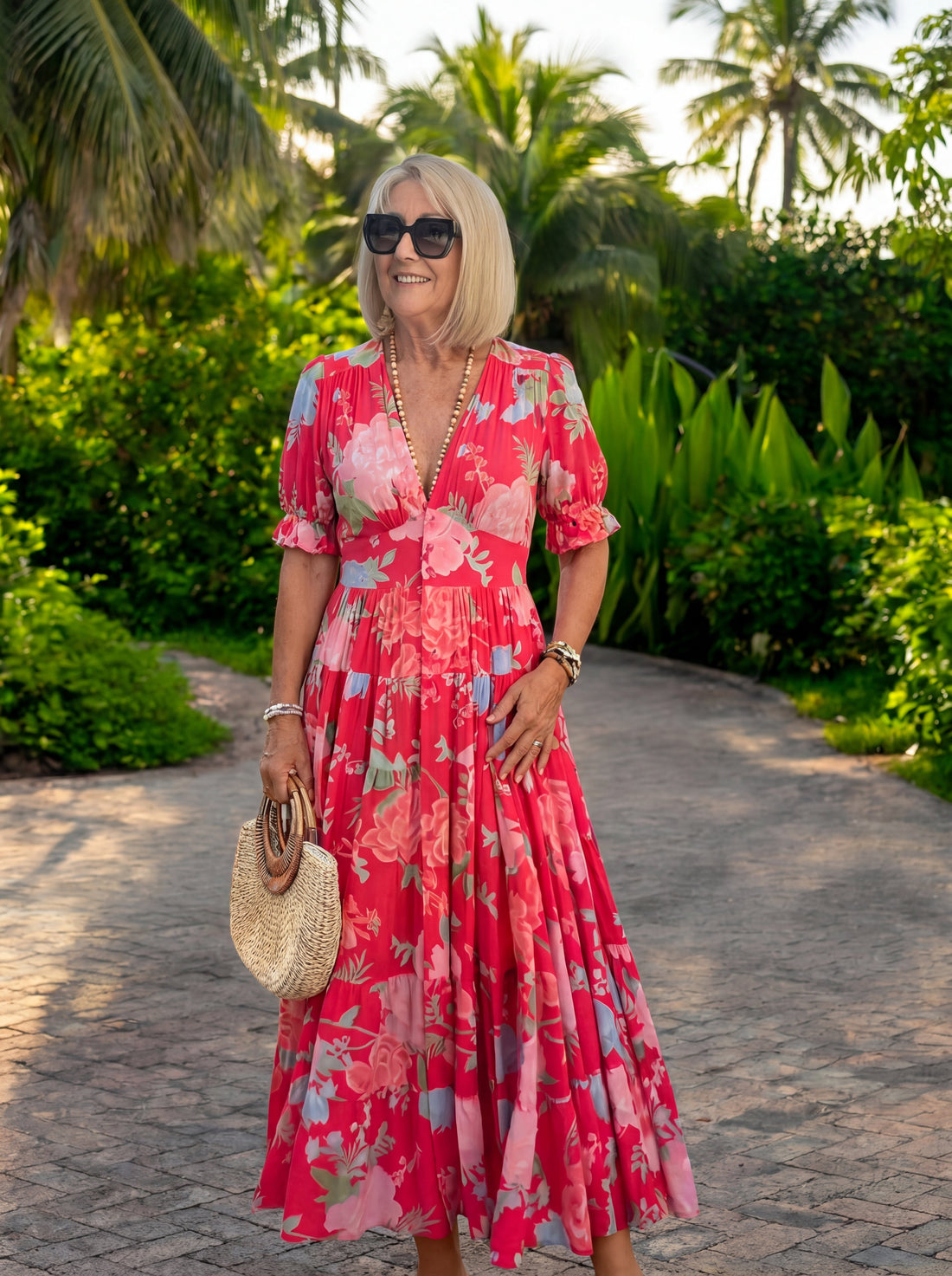 Cassandra | Floral Pocket Dress