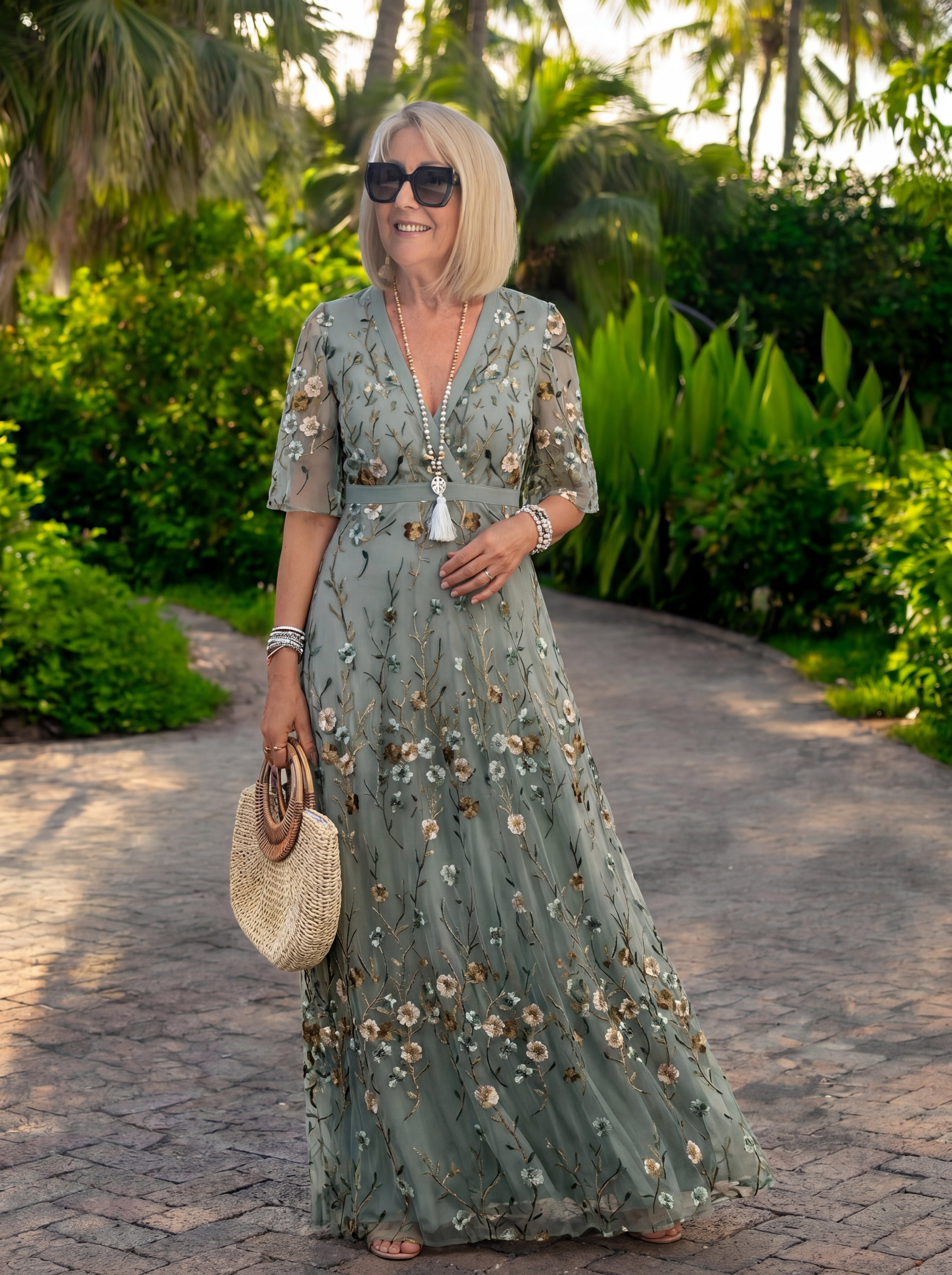 Monique | Floral Maxi Dress