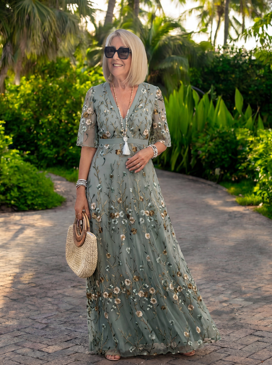 Monique | Floral Maxi Dress