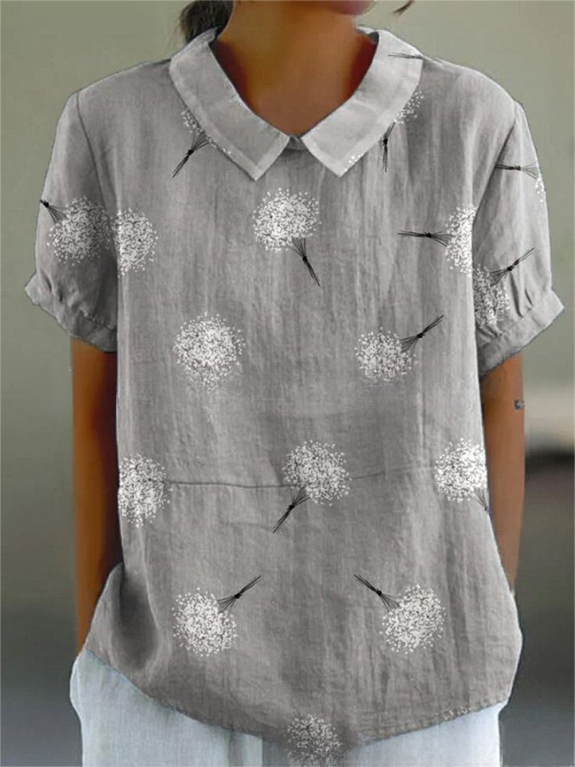 Marlene | Vintage Print Shirt