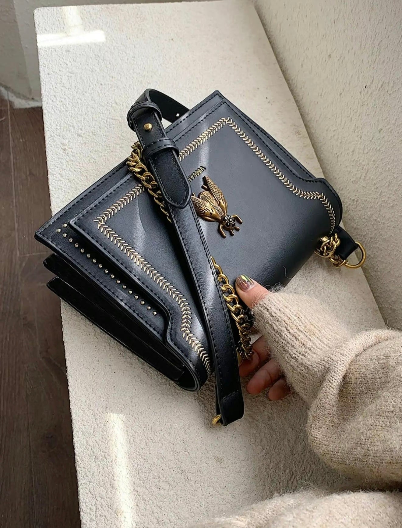 Simone | Timeless Luxury Chain Bag