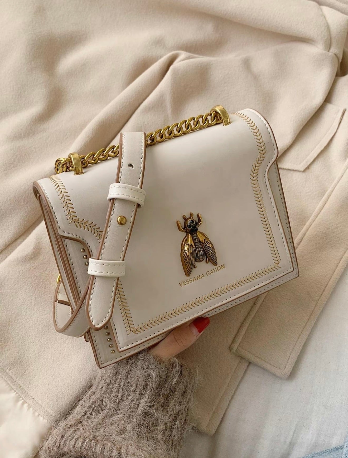 Simone | Timeless Luxury Chain Bag