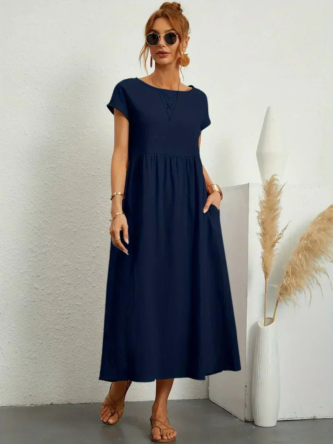 Ember | Fluid Midi Dress