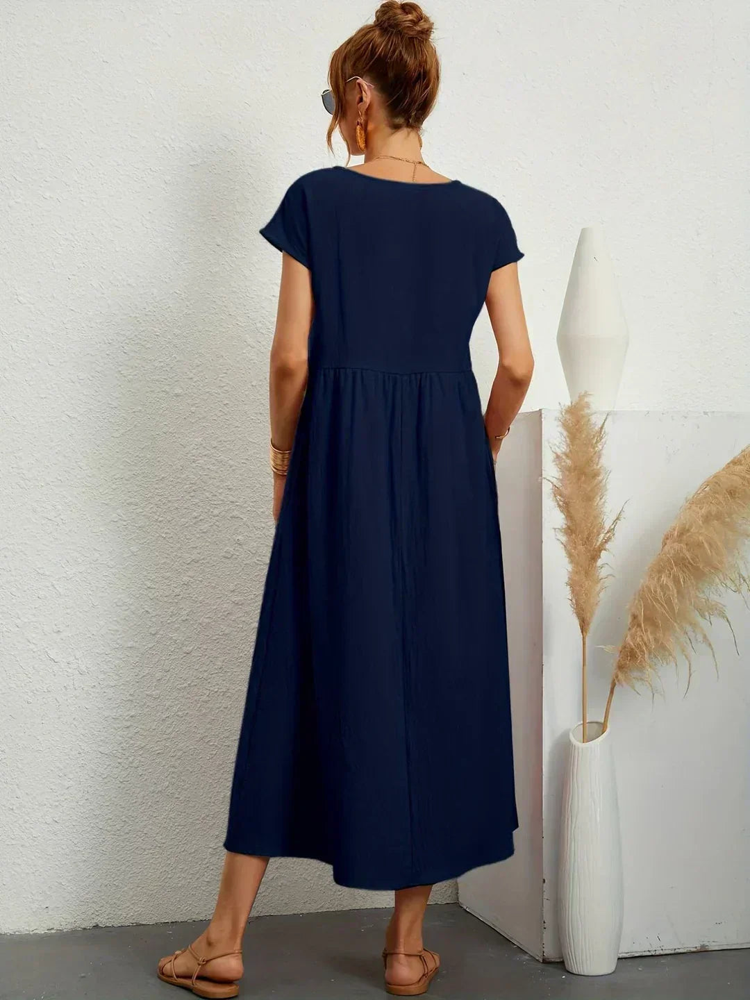 Ember | Fluid Midi Dress