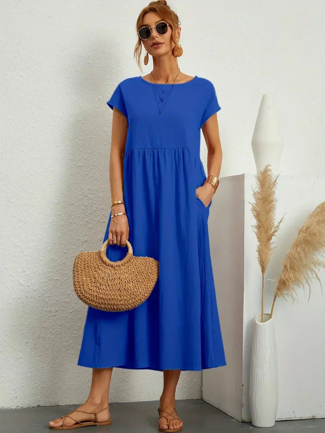 Ember | Fluid Midi Dress