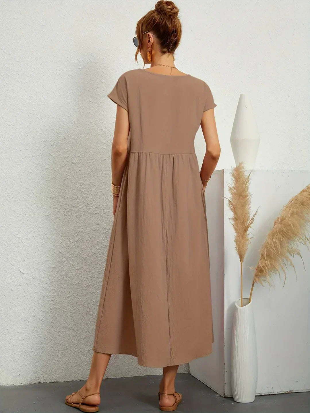 Ember | Fluid Midi Dress