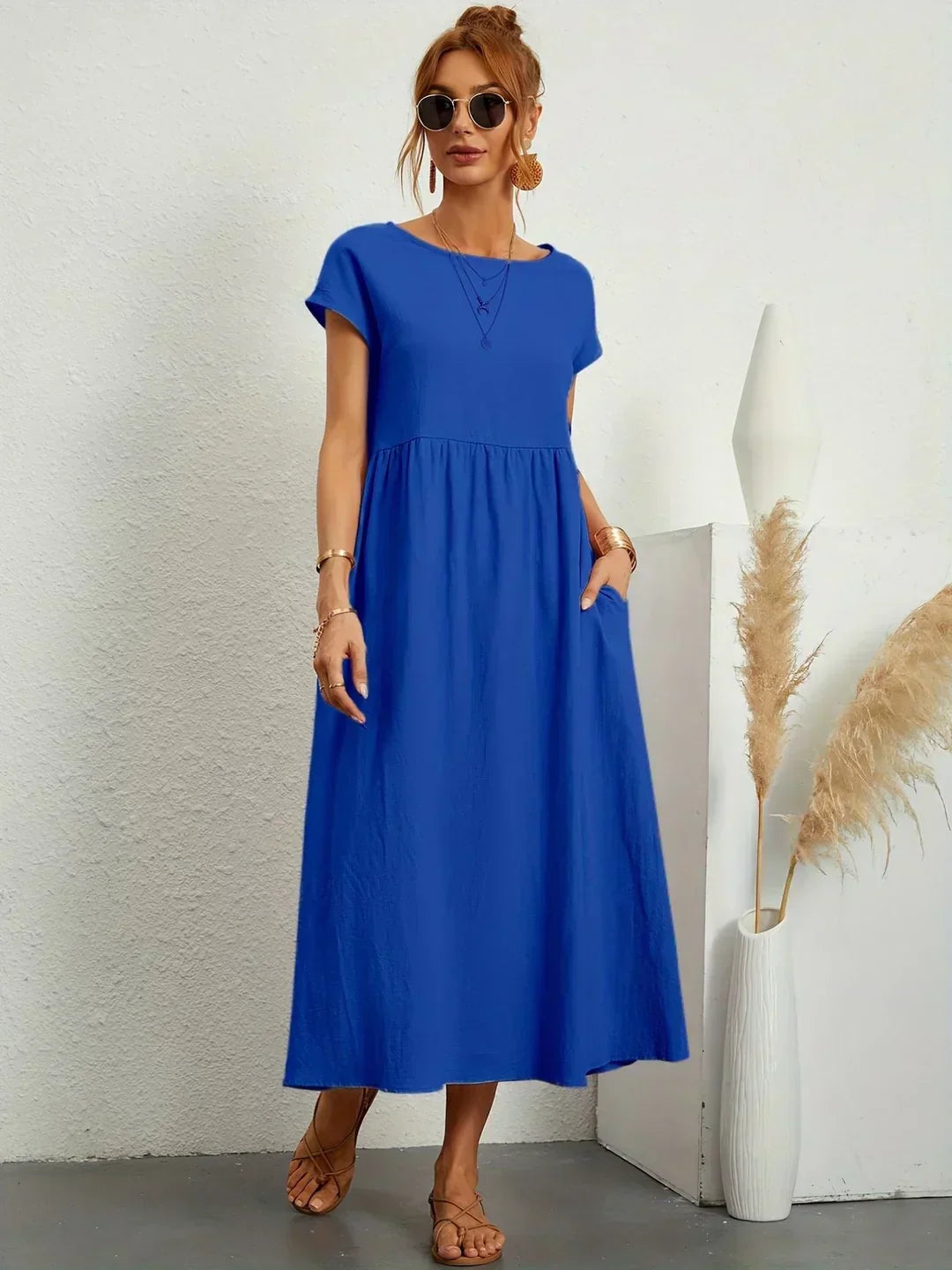 Ember | Fluid Midi Dress