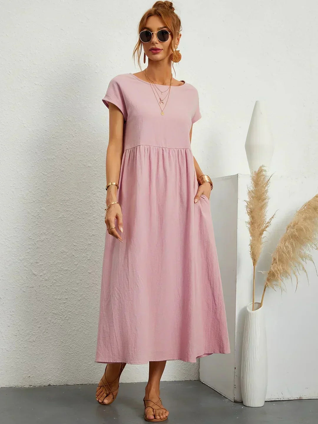 Ember | Fluid Midi Dress