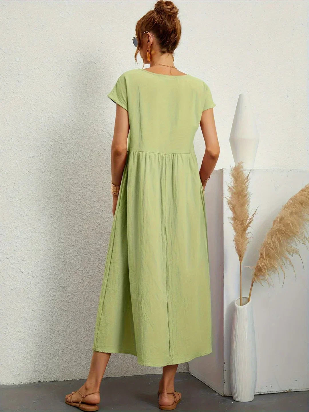 Ember | Fluid Midi Dress