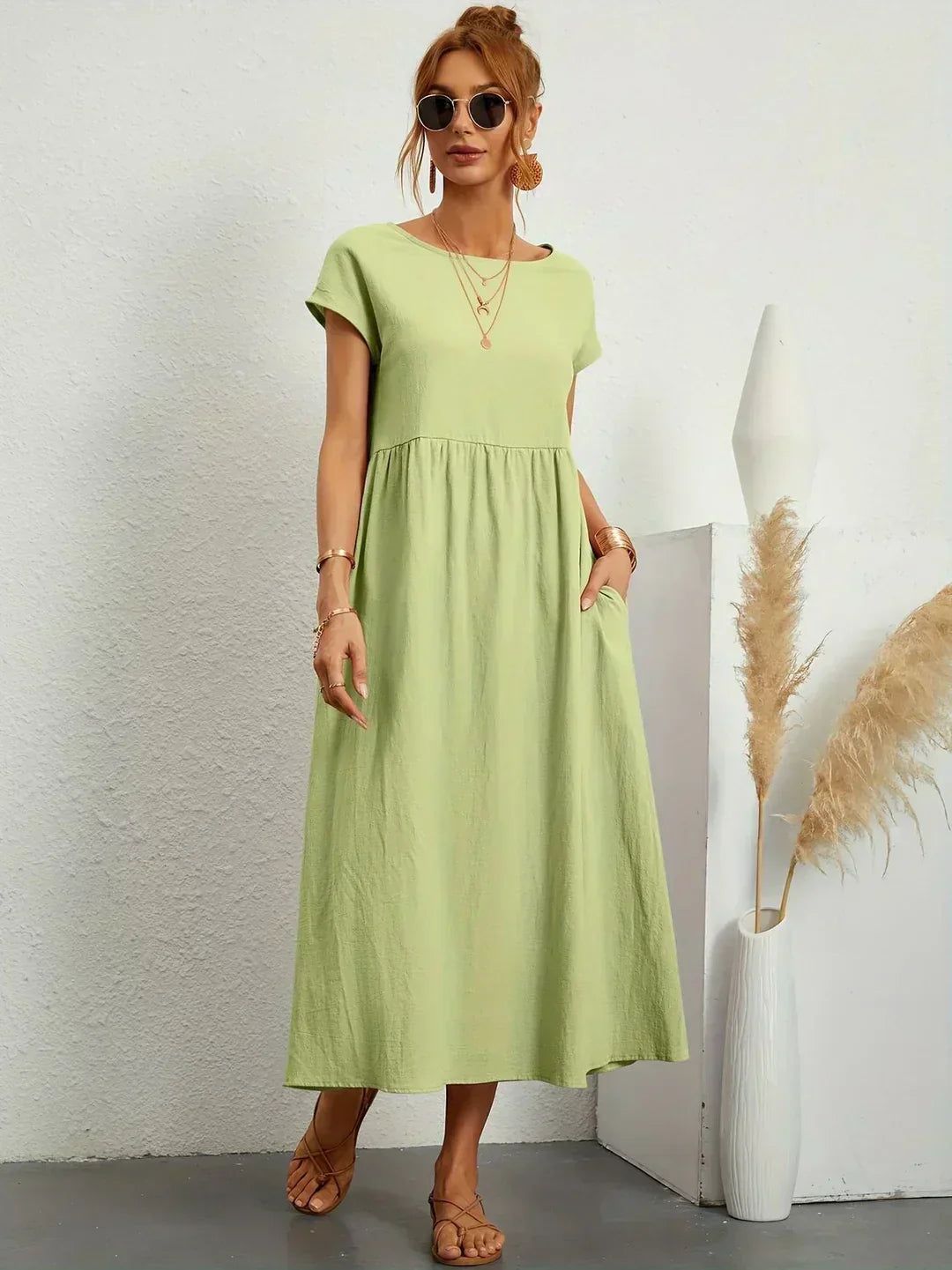 Ember | Fluid Midi Dress