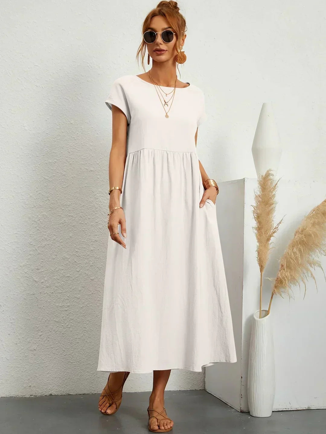 Ember | Fluid Midi Dress