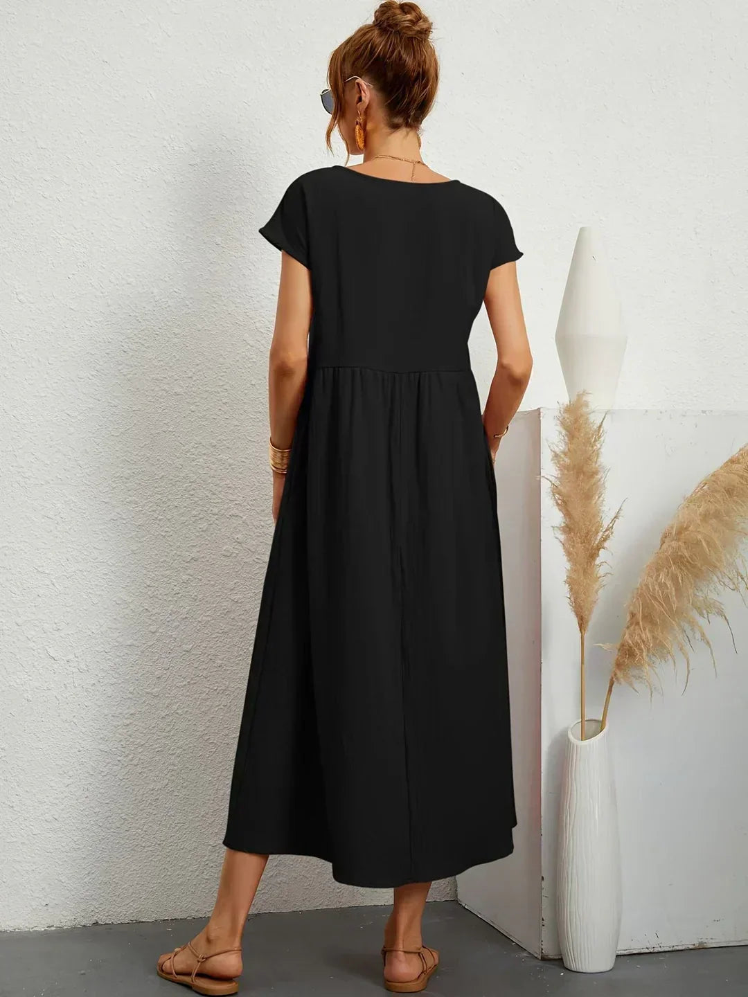 Ember | Fluid Midi Dress