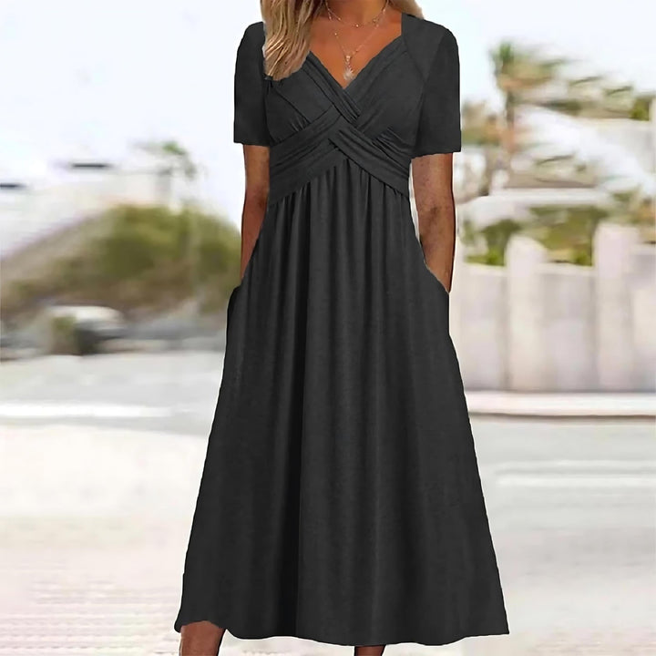 Angelia | Elegant Midi Dress