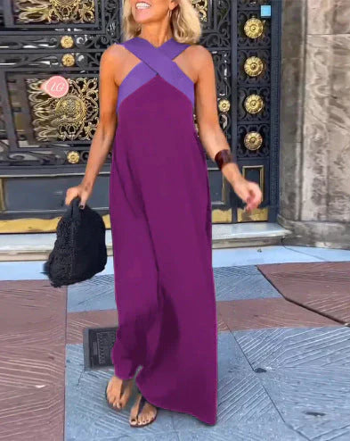 Nora | Wrap-Front Maxi Dress