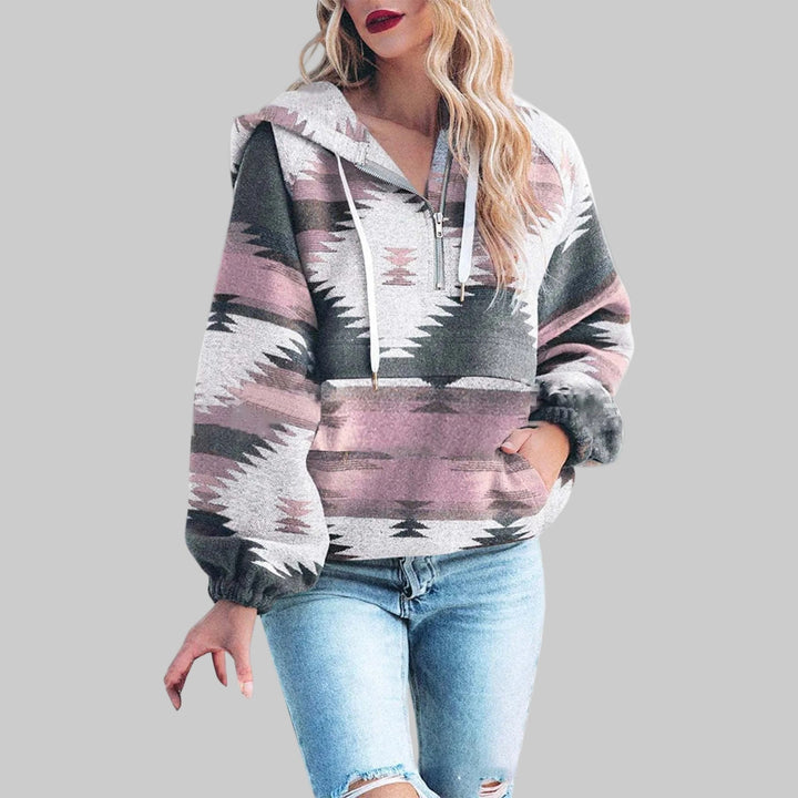 Bailey | Comfy Oversized Zip Up Long Sleeve Hoodie Sweatshirt