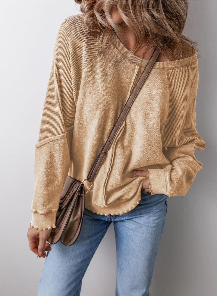 Shiloh | Casual Crew Neck Long Sleeve Sweatshirt