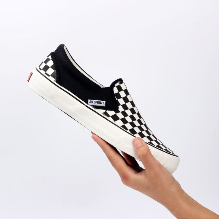 Isabelle | Classic Slip-On Checkered Uni-Sex Footwear