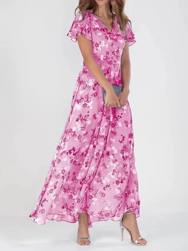Brenda | Flowing Floral Maxi Dress