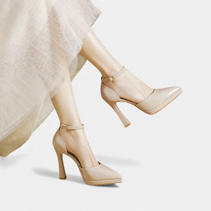 Rachel | Ankle Strap Heels