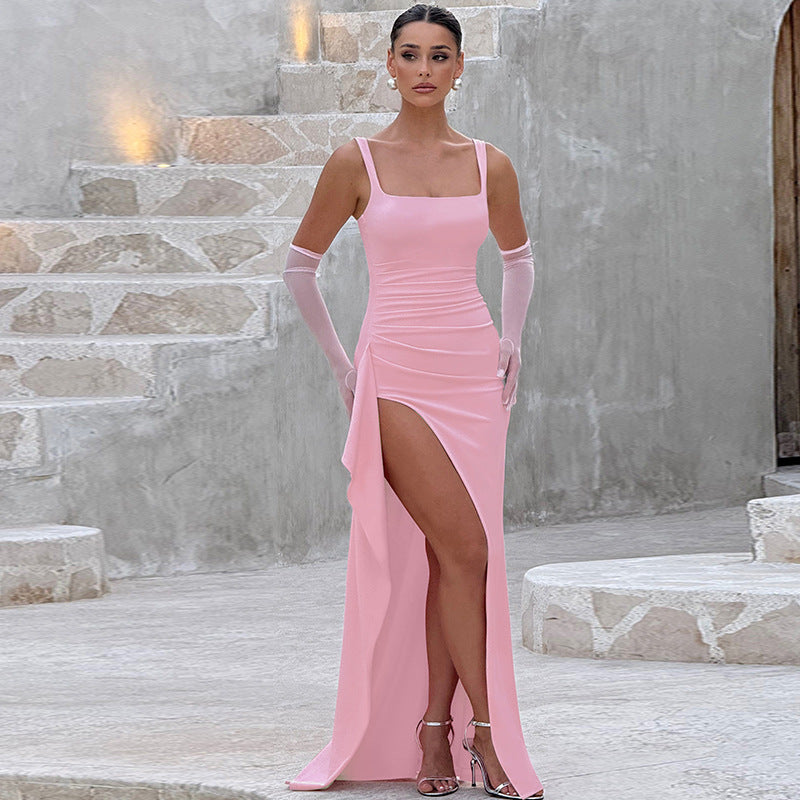 Marilyn | Elegant Formal Slip Maxi Dress