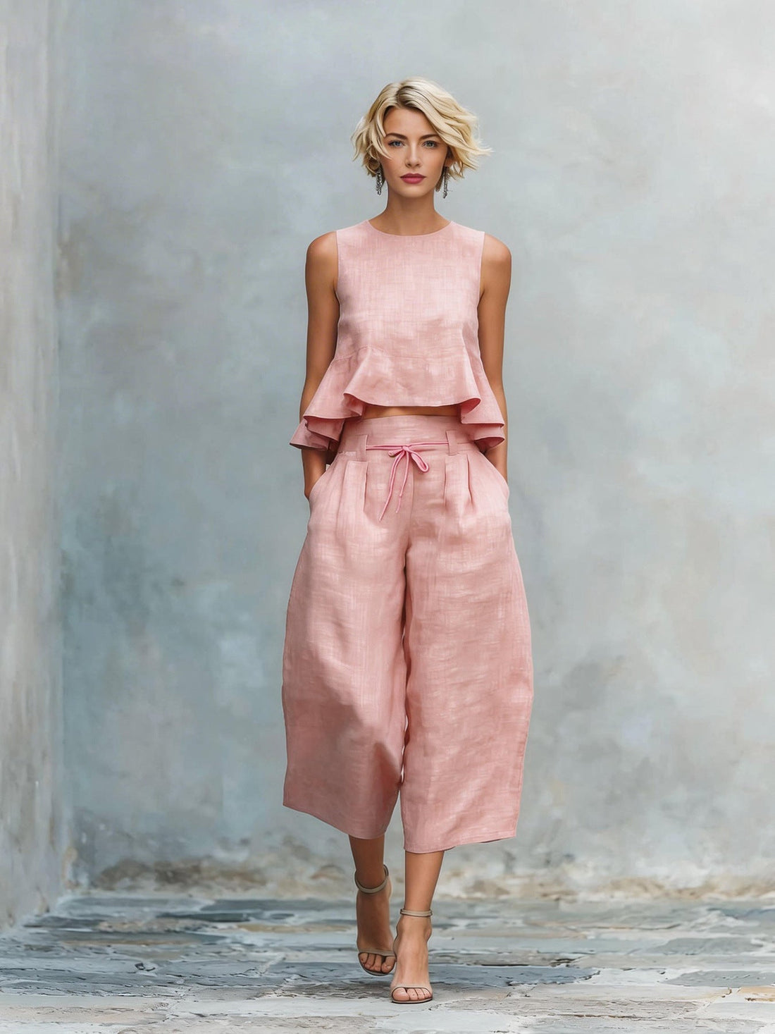Vivienne | Elegant Two-Piece Trouser Set