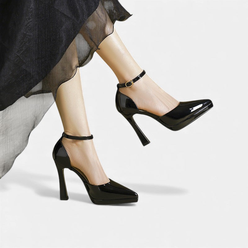 Rachel | Ankle Strap Heels