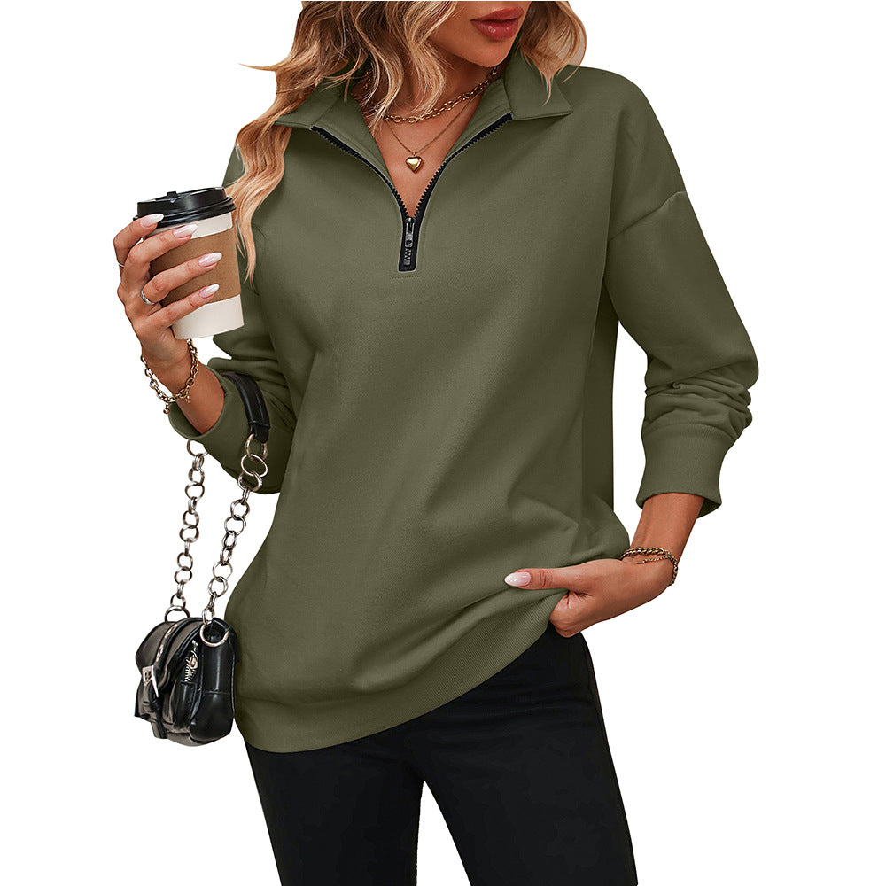 Olivia | Timeless Casual Zip Sweatshirt
