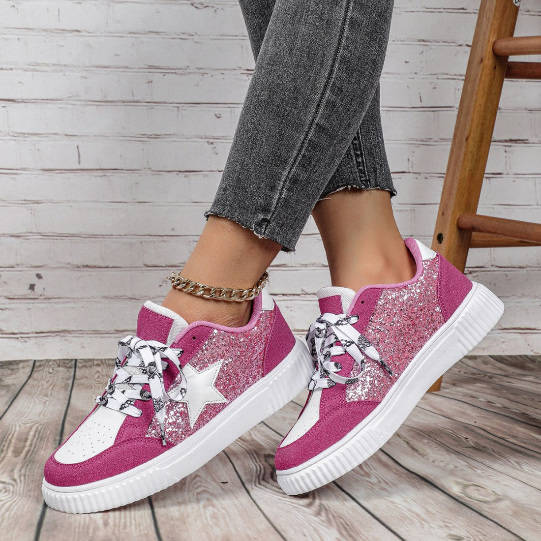 HAKO™ - Classy Lace-Up Low Top Running Sneakers