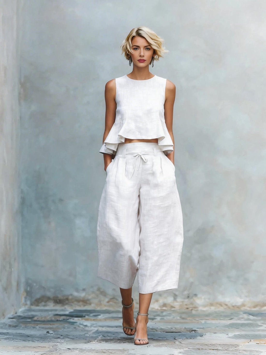 Vivienne | Elegant Two-Piece Trouser Set