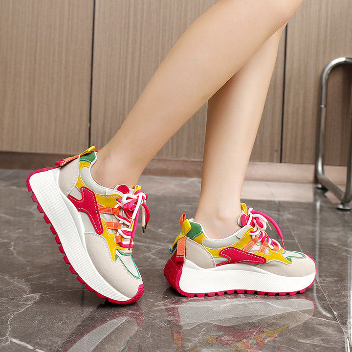 Violet | Comfy Breathable Lace up Running Sneakers