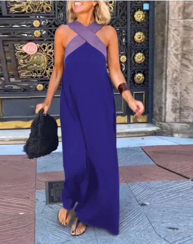 Nora | Wrap-Front Maxi Dress