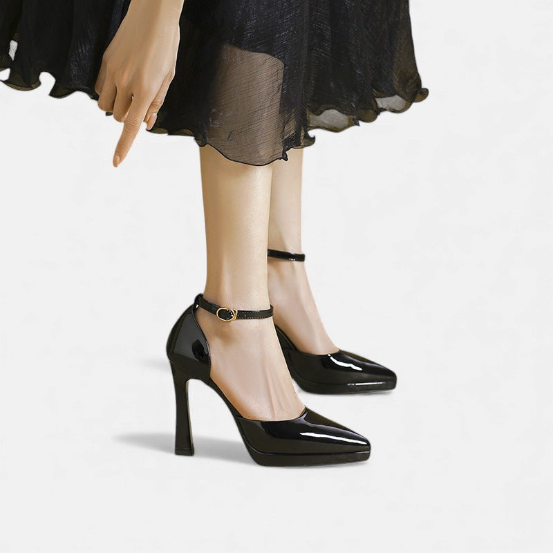 Rachel | Ankle Strap Heels