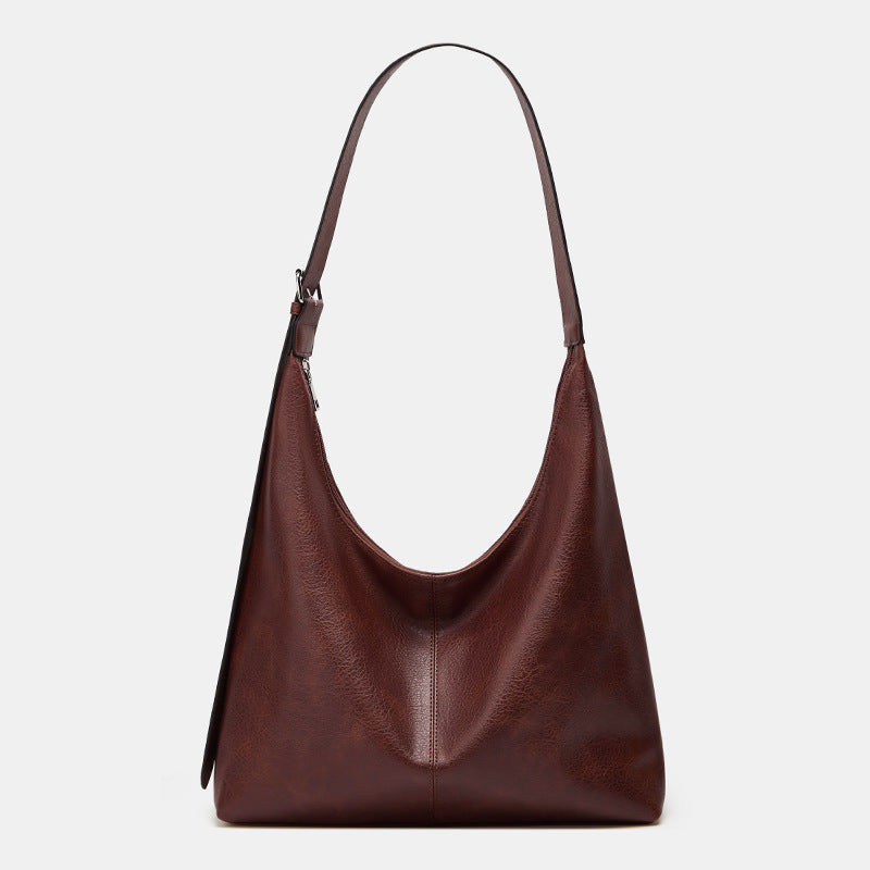 Lyra | Casual Solid Colour Large Shoulder Crossbody Bag