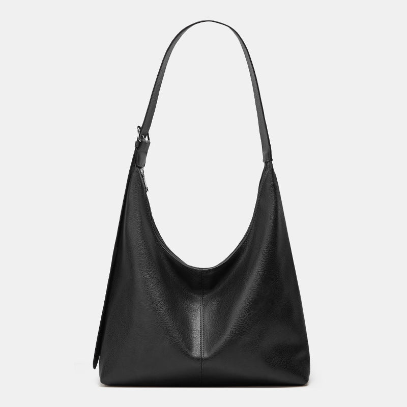 Lyra | Casual Solid Colour Large Shoulder Crossbody Bag