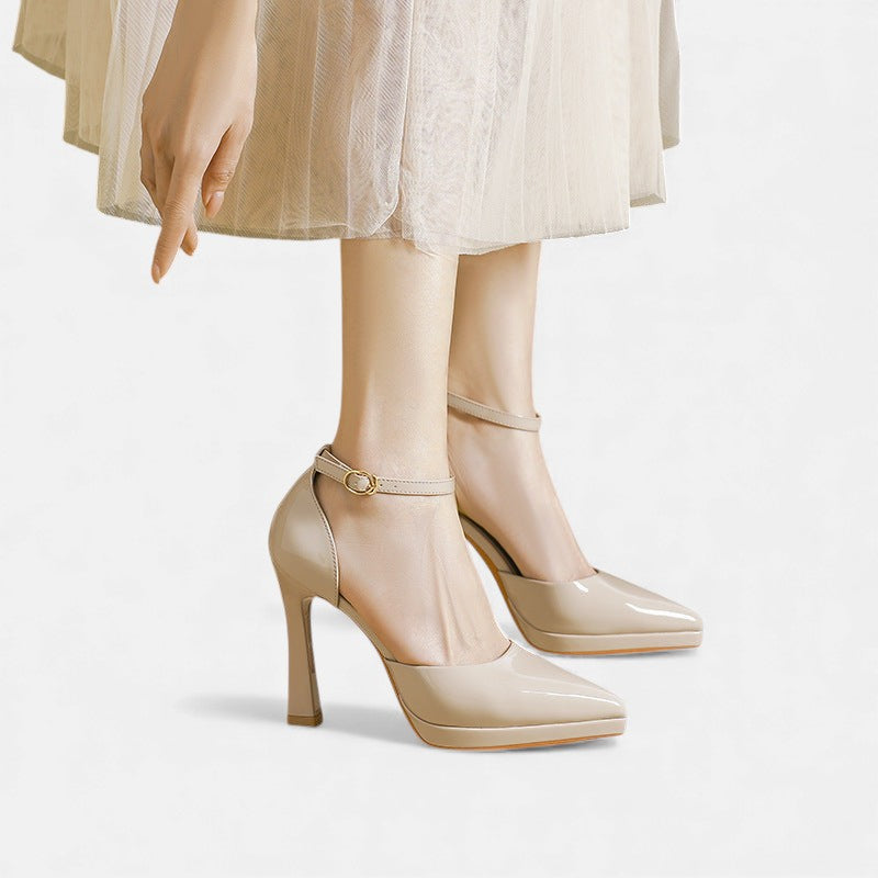 Rachel | Ankle Strap Heels