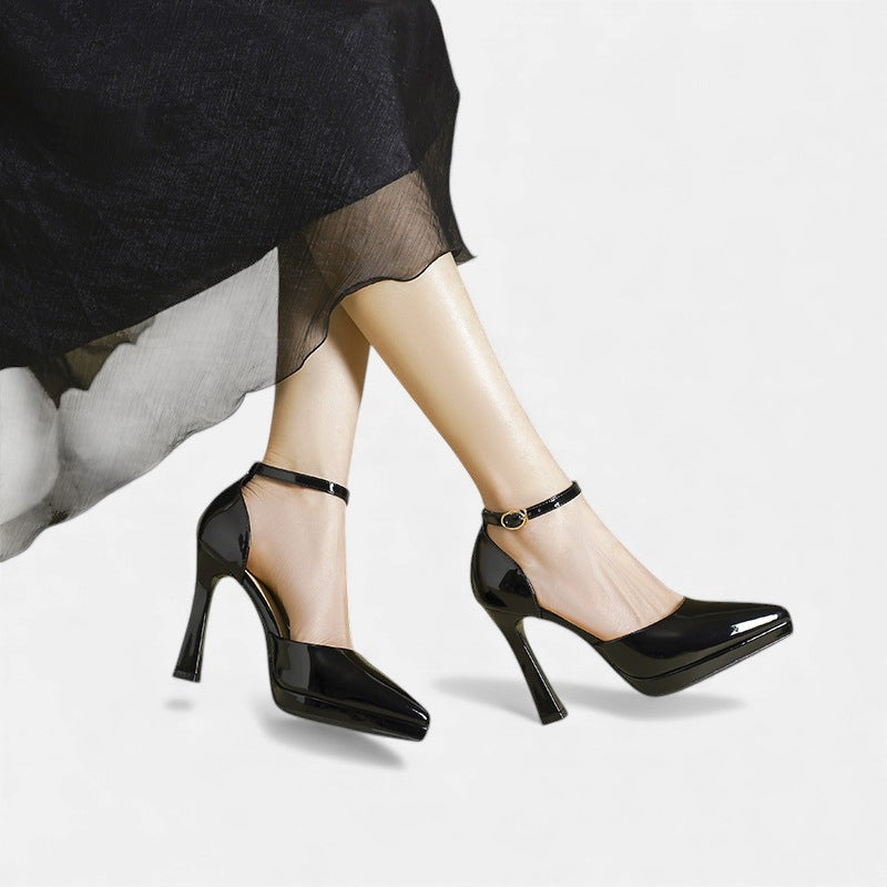 Rachel | Ankle Strap Heels