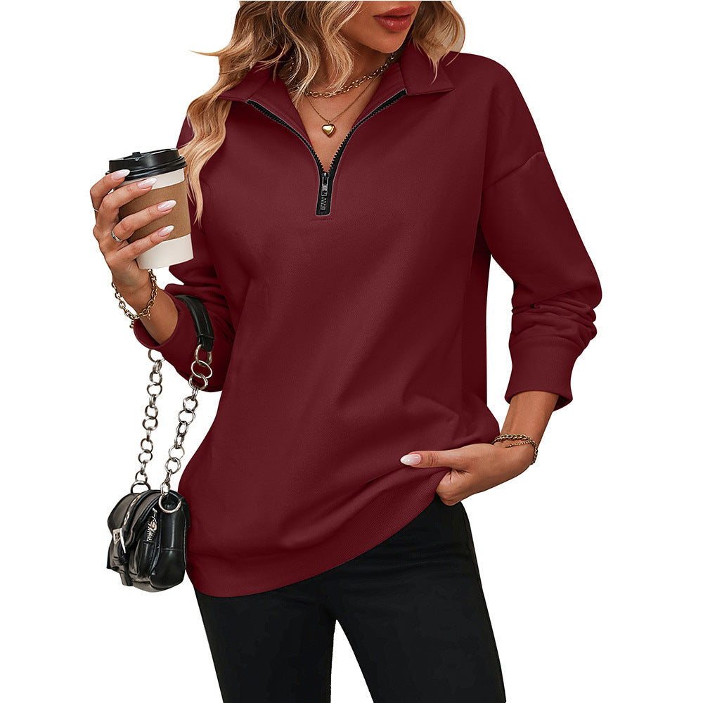 Olivia | Timeless Casual Zip Sweatshirt