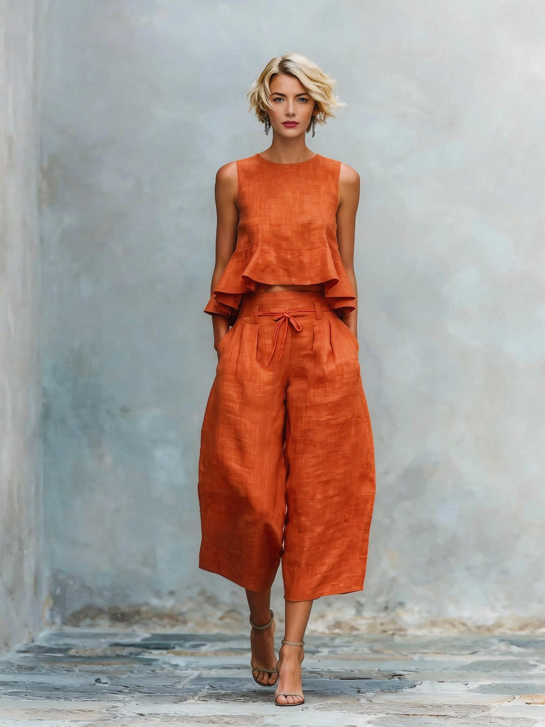 Vivienne | Elegant Two-Piece Trouser Set