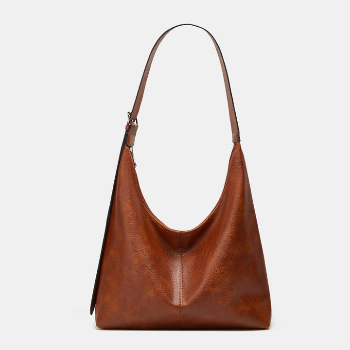 Lyra | Casual Solid Colour Large Shoulder Crossbody Bag